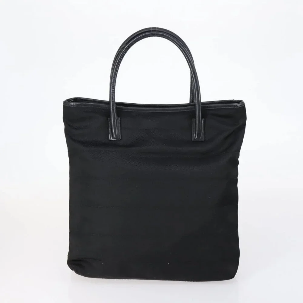 GUCCI Tote Bag Suede Canvas Nylon 4 Set Black Ivory Auth bs30282 - Picture 7 of 15